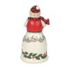 Enesco Jim Shore Heartwood Creek Highland Snowman Plaid Figurine, 6.69 Inch, Multicolor view 3