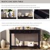Anwick Buffet Sideboard, Wood Storage Cabinet, Console Table with Storage Shelf, 3 Drawers, Wood Buffet Server for Living Room Kitchen Dining Room (Espresso) view 4
