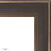 Poster Palooza Panoramic or Puzzle Contemporary Bronze Complete Wood Panoramic Frame with UV Acrylic Plexiglass, Foam Board Backing & Hardware Included view 2