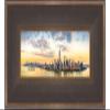 Poster Palooza Panoramic or Puzzle Contemporary Bronze Complete Wood Panoramic Frame with UV Acrylic Plexiglass, Foam Board Backing & Hardware Included view 3