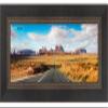 Poster Palooza 13.5x40 Contemporary Black Complete Wood Panoramic Frame with UV Acrylic Plexiglass, Foam Board Backing & Hardware Included view 4