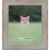 Poster Palooza 6x9 Distressed/Aged Contrast Grey Complete Wood Picture Frame with UV Acrylic Plexiglass, Foam Board Backing & Hardware Included view 1