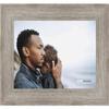 Poster Palooza 6x9 Distressed/Aged Contrast Grey Complete Wood Picture Frame with UV Acrylic Plexiglass, Foam Board Backing & Hardware Included view 3