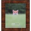 Poster Palooza 9x14 Contemporary Walnut Complete Wood Picture Frame with UV Acrylic Plexiglass, Foam Board Backing & Hardware Included view 1
