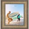 Poster Palooza 8x14 Traditional Black Complete Wood Picture Frame with UV Acrylic Plexiglass, Foam Board Backing & Hardware Included view 4