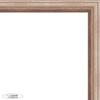 Poster Palooza 12x24 Traditional Antique Silver Complete Wood Picture Frame with UV Acrylic Plexiglass, Foam Board Backing & Hardware Included view 2