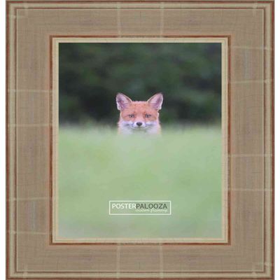 Poster Palooza 18x20 Traditional Silver Complete Wood Picture Frame with UV Acrylic Plexiglass, Foam Board Backing & Hardware Included