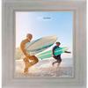 Poster Palooza 40x30 Contemporary Silver Wood Picture Frame - Complete with Frame Grade Acrylic, Backing, and Hardware view 4