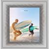 Poster Palooza 20x40 Contemporary Silver Complete Wood Panoramic Frame with UV Acrylic Plexiglass, Foam Board Backing & Hardware Included view 4