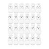 CLEARVIEW CONTAINERS - 2 Ounce Honey Bears with Sealable White Screw Top Lid - 24 Pack (2 oz. Bear, 24pk, White) view 1