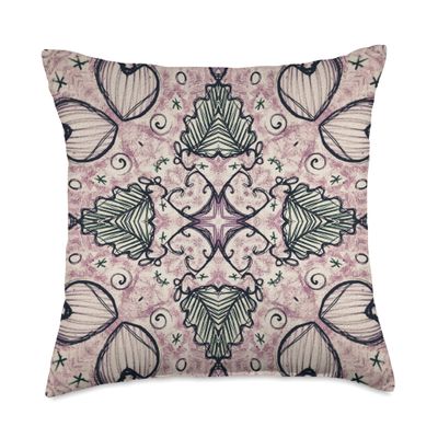 Set of Hearts and Love Throw Pillow