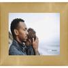 Poster Palooza 11x20 Contemporary Gold Complete Wood Picture Frame with UV Acrylic Plexiglass, Foam Board Backing & Hardware Included view 1