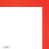 Poster Palooza 6x12 Frame Red Minimalist Solid Wood Picture Frame with UV Acrylic Plexiglass, Foam Board Backing & Hanging Hardware Included view 2