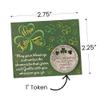 Fun Express Religious St. Patricks Day Gods Blessings Pocket Token with Card, 12 Piece view 2