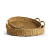 Napa Home & Garden Seagrass Round Trays, Set of 2 Natural view 1