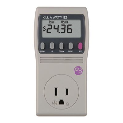P3 International P4460 Kill A Watt EZ Electricity Usage Monitor, grey (10-Pack)