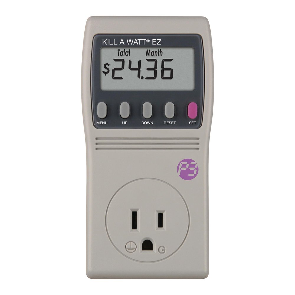P3 International P4460 Kill A Watt EZ Electricity Usage Monitor, grey (10-Pack)