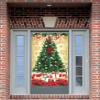 Rubies Holiday Door Cover Dcor for Adults, Unisex 30" x 60" view 2