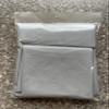 1pc Disposable Table Skirt Plastic Tableskirt Disposable Reusable Rectangular Table-Cloth Skirt Birthday Banquet Party (Color : Gray, Size : 73x426cm Table Skirt) view 1