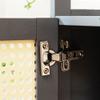 Bamboo Garment Rack, with Clothes Rail and Storage Organiser, Freestanding Open Wardrobe Coat Stands (B 62x31x170cm) view 3