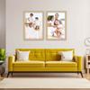 Poster Palooza Pack of 2 Natural 4x6 Picture Frames | Solid Wood | UV-Resistant Acrylic | Easy Gallery Wall Setup view 3
