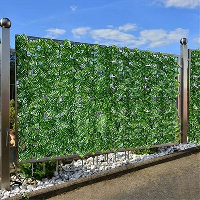 Artificial Leaf Screening Artificial Leaves Fence Simulation Plant Wall Green Plant Wall Door Decoration Decorative Green Plant Wall Shop WEWYQSJXBXF-3127(Color:,Size:100x800cm)