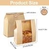 Large Bread Bags for Homemade Sourdough Bread Bags 25Pack Bread Gifting Bag view 2