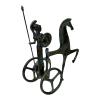 Chariot of Goddess Athena Minerva Real Bronze Metal Art Sculpture Statue view 2