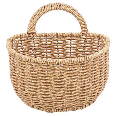 Cabilock Polyethylene Polypropylene Wall Hanging Basket, 150 Pound Capacity, As Shown