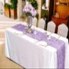 15 Pack Cheesecloth Table Runner 10Ft Cheese Cloth Table Runner 35 x120Inch Boho Gauze Table Runners Romantic Table Cloth for Wedding Birthday Party Engagement Baby Bridal Shower Table Decor(Lavender) view 4