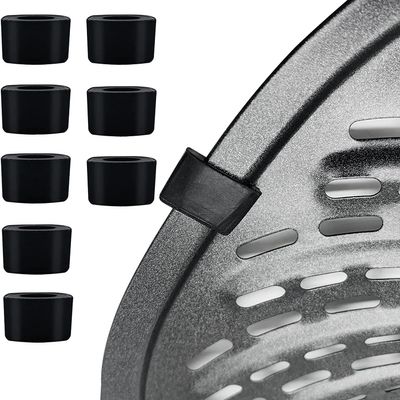 Air Fryer Rubber Tabs for PowerXL Vortex 8QT 7QT Air Fryers, 8PCS Premium Air Fryer Rubber Bumpers, Rubber Feet, Rubber Tips, Silicone Pieces, Rubber Covers for 7QT PowerXL MAXX Air Fryer Tray