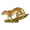 1 Pcs African Lion Queen Lioness With Cub Family Statue 11" L Animal Collectible view 3