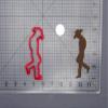 Cowboy Body 266-G041 Cookie Cutter Silhouette view 2