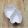 (Amazon.co.jp Exclusive) Flower Base Candle Holder Heart Centerpiece H 2.4 x W 4.9 x D 4.7 inches (6 x 12.5 x 12 cm), White 6 Pack view 3