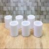 (Amazon.co.jp Exclusive) Flower Base Candle Holder, Pure Circle S, H 2.2 x Diameter 2.2 inches (5.5 cm) x Diameter 2.2 inches (5.5 cm), White 6 Pieces view 1