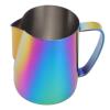 670ml Milk Frothing Pitcher,Stainless Steel Milk Frothing Pitcher,Colorful Milk Frothing Pitcher 304 Stainless Steel Latte Art Coffee Steaming Frother Cup view 4