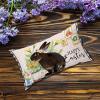 Black Plaid Cute Easter Rabbit with Flower Egg Lumbar Throw Pillow Covers 14x24 Canvas Pillow Case Easter Bunny Cushion Covers Farmhouse for Couch for Kids Women Girls view 4