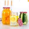 Kichvoe Mason Jar Lids 2.55 Inch Checked Screw Caps for Canning Jars 40 Pieces Airtight Leak-Proof Bottle Cap Accessories for Home Kitchen Jam Jelly Storage view 2