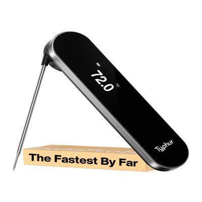 Typhur InstaProbe (Less Than .6 Seconds) Professional Meat Thermometer Digital, Instant Read Thermometer with OLED Display, IP67 Waterproof for Grill, BBQ, Cooking, Smoker, Home Brewing, NSF Certified