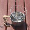 iplusmile Reusable Stainless Dripper Coffee Filter for Outdoor Camping and Hiking Lightweight and Portable Design for Manual Brewing view 3