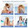 iplusmile 1 Pair Metal Glasses Replacement Temple, Black Eyeglasses Arms Legs, Eye Glasses Repair DIY Kit (Black) view 3
