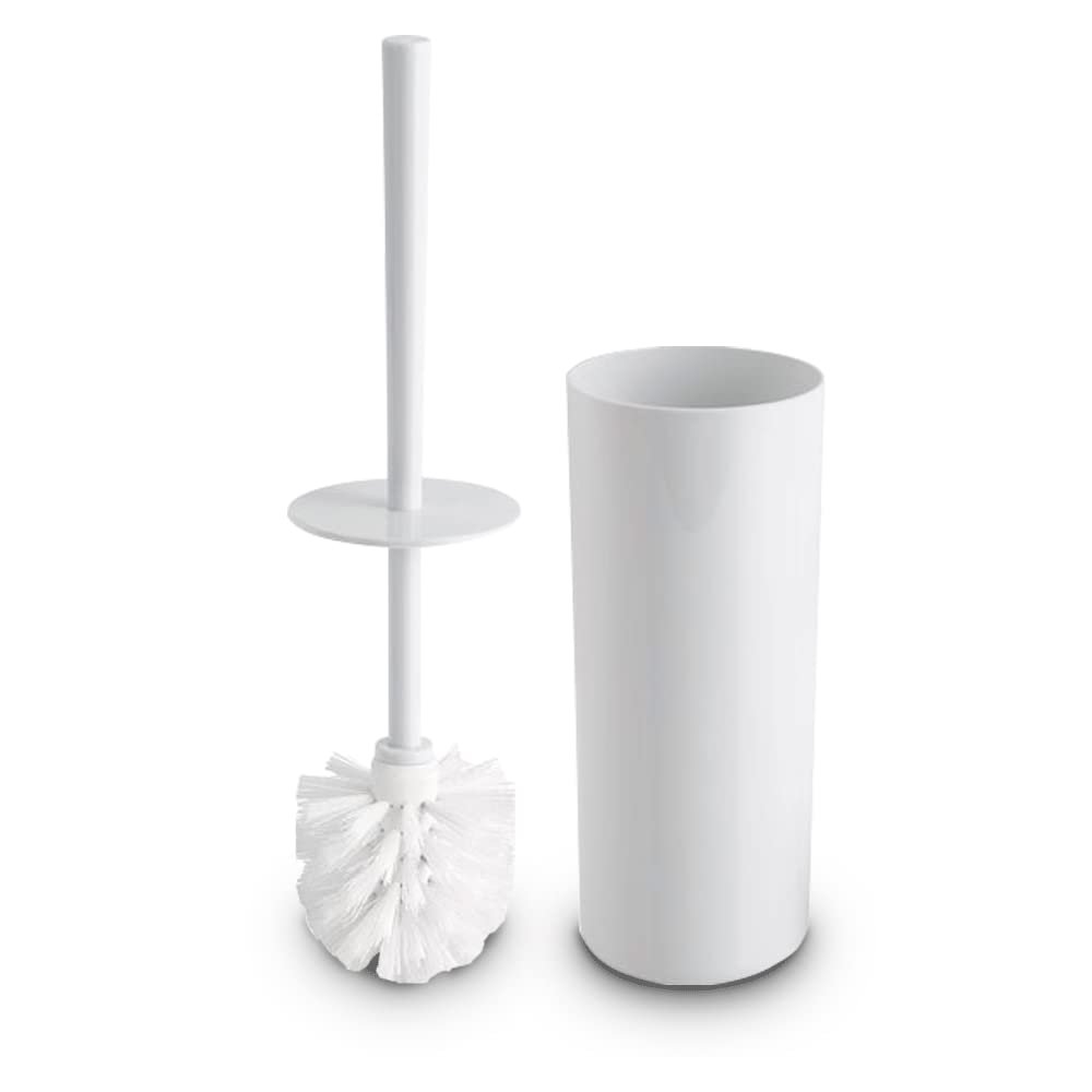 SEDLAV Toilet Bowl Brush Holder, Plastic Toilet Bowl Brush, Toilet Bowl Cleaners, Toilet Brush, Bathroom Cleaner (White)