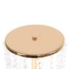 Wedding Centerpieces Gold Flower Vase - 2 Pcs 27.5 inch Tall Crystal Flower Stand Metal Vase for Table Decoration, Elegant Wedding Decoration Chandelier Centerpiece Stand view 4