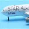 ACE HOBBY for JC Wings for Lufthansa Airlines for Airbus A340-300 D-AIGN Star Alliance 1:400 Aircraft Pre-Built Model view 3