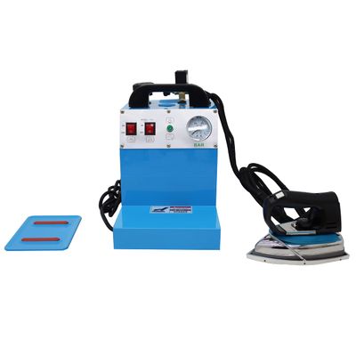 INTSUPERMAI Industrial Steam Iron Curtain Electric Iron Boiler Steam Pressure Type Electric Iron Boiler Electric Steam Iron Boiler Garment Steamer Hang Type Ironing Machine 4L 110V