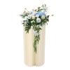 Cardboard Vases for Centerpieces, 10pcs, 23.6inch Tall Flower Vase Flowers Stand for Party Tables Decorations - Elegant Bulk Weddings Decoration Table Cylinder Centerpiece Stands view 2