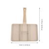 CALLARON Nonstick 4 Section Square Grill Pan, Aluminum Alloy and Wood, 150 view 2