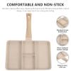 CALLARON Nonstick 4 Section Square Grill Pan, Aluminum Alloy and Wood, 150 view 4