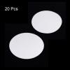 HARFINGTON 1 Set(20pcs) Non Slip Bathtub Stickers Bath Shower Floor 3.15" 3.94" Anti-Slip Sticker Tape Round Style Decals for Bathroom Kitchen Bathtub Treads Stairs, White view 3