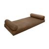 Cover ONLY Model V5 Twin-XL Velvet Knife Edge Indoor Mattress Bolster Pillow AD308 view 1
